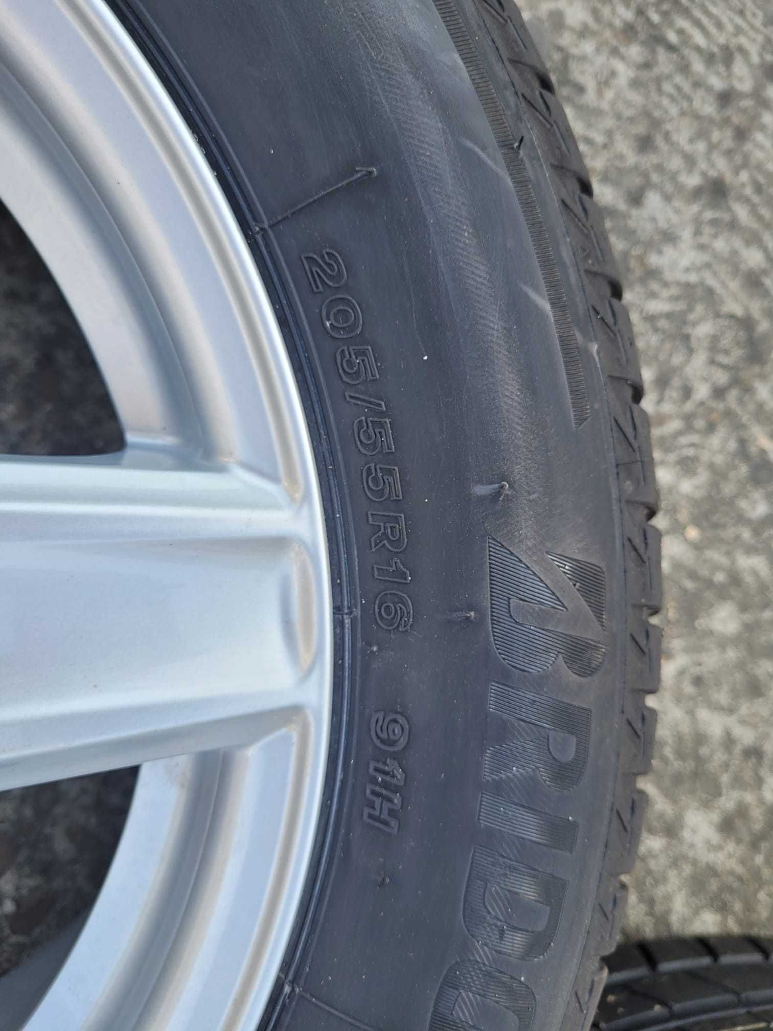 a007  koła letnie 205/55/16 5x112 16" 91h