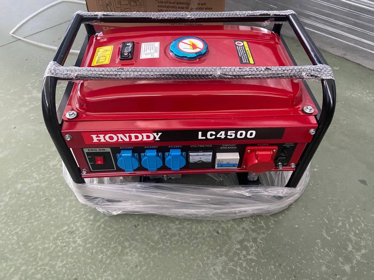 Бензиновий генератор Honddy LC4500, 2.5-3.0 кВт