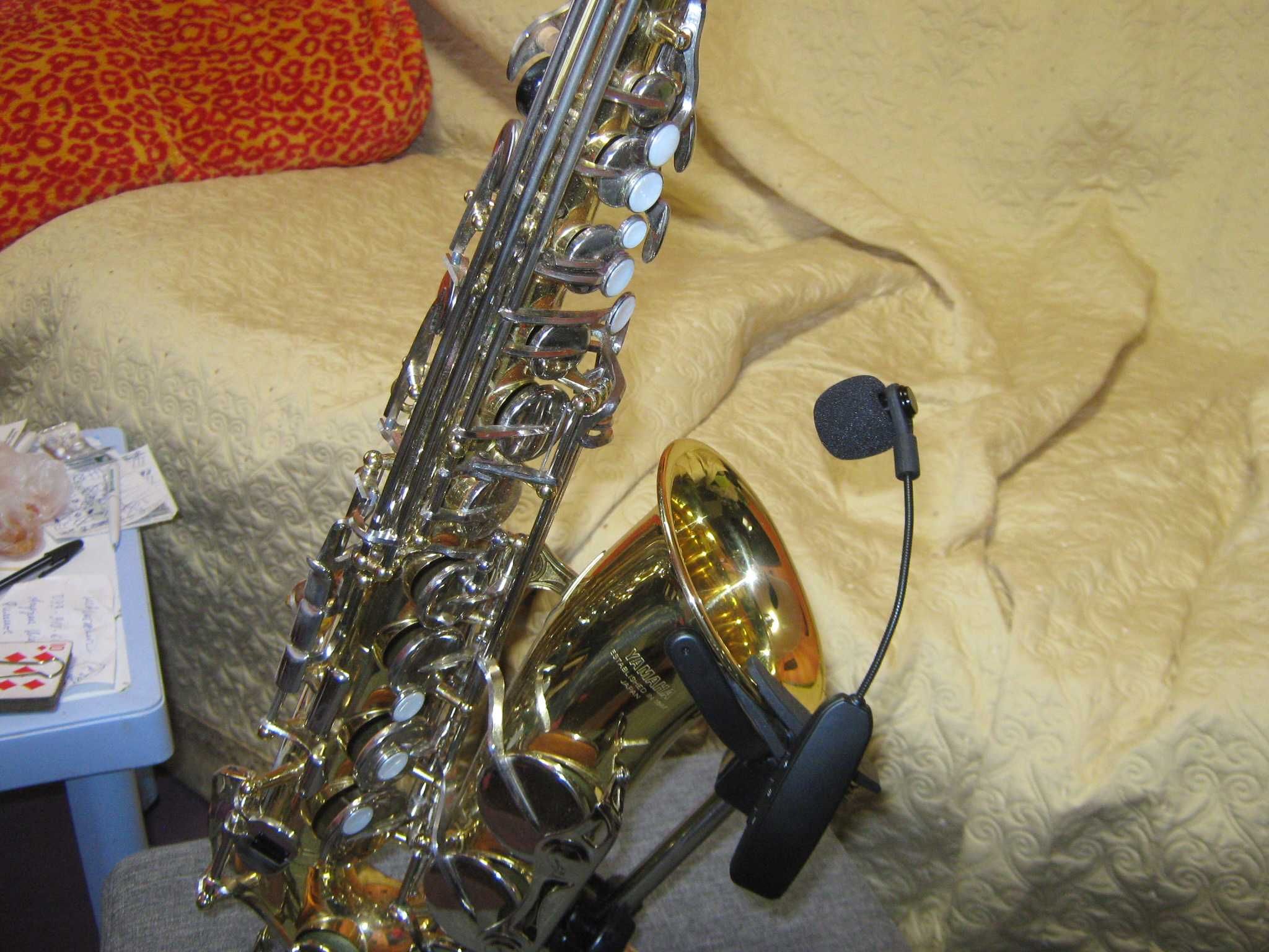 Мікрофон бездротовий для саксофона та духових UHF