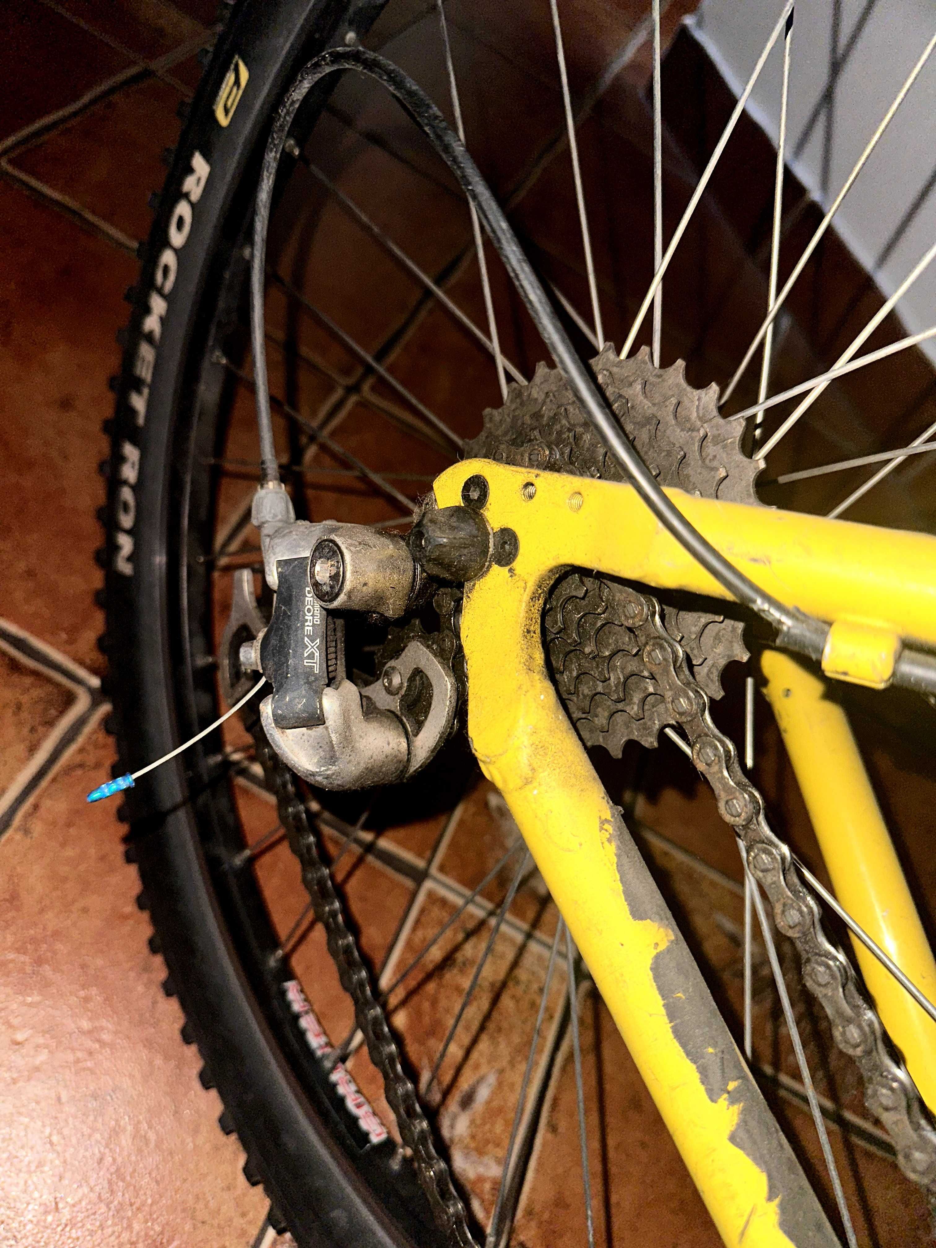 Rower górski Simplon – Deore XT/LX, Rock Shox, Avid, retro MTB 17”