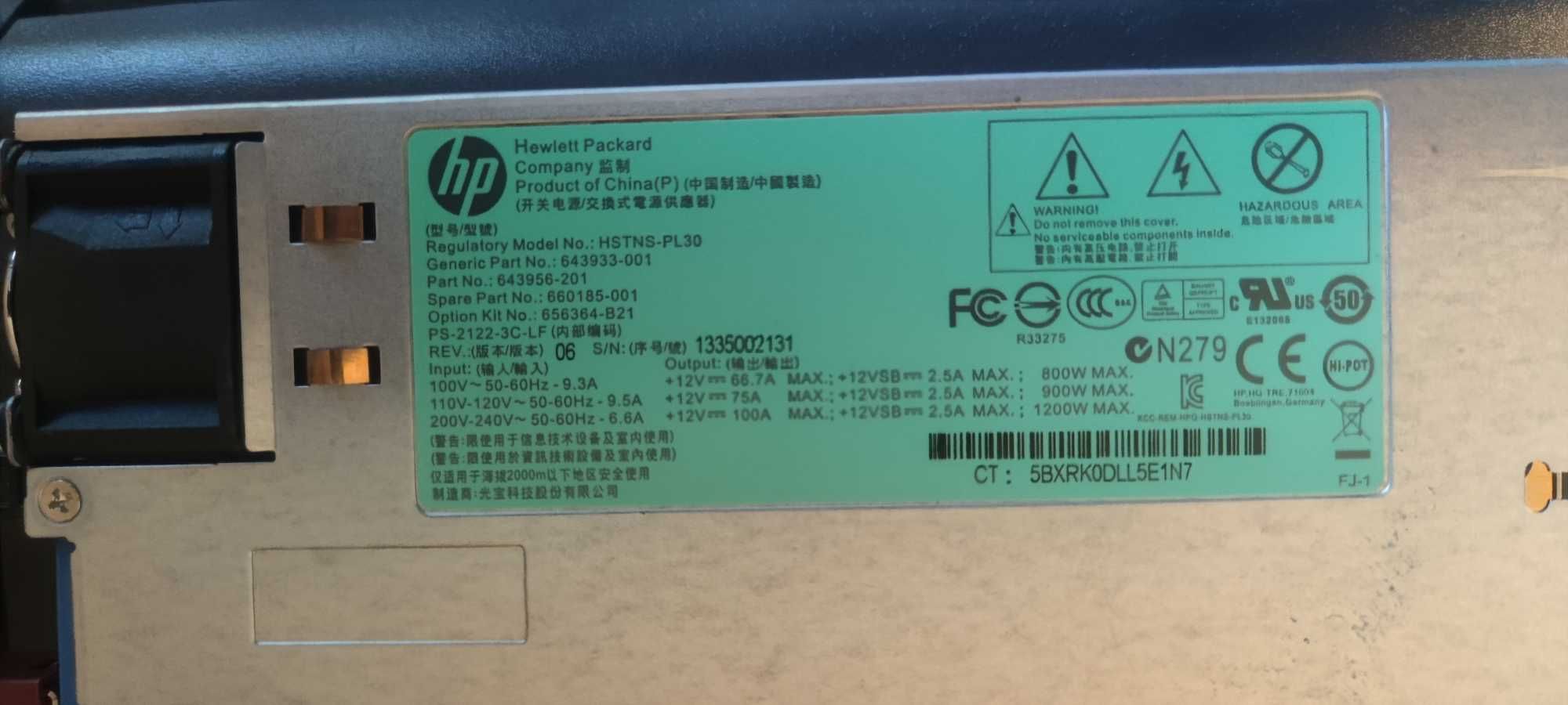 HPE ProLiant DL580 Gen9 – 4× Xeon E7-4830 v4 64 GB RAM Cinebench 33k+