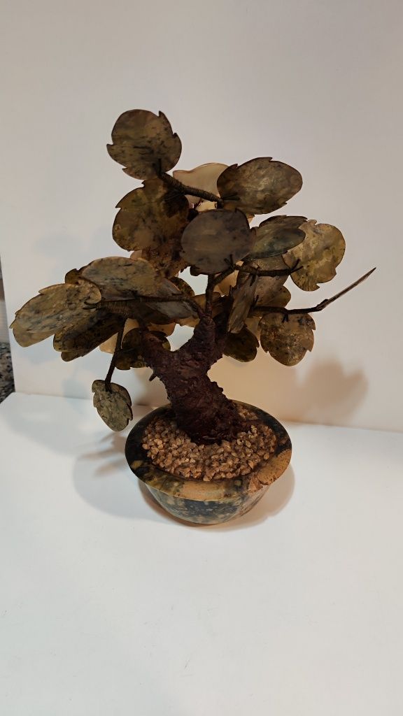 Magnífico Bonsai em Pedra de Sabão