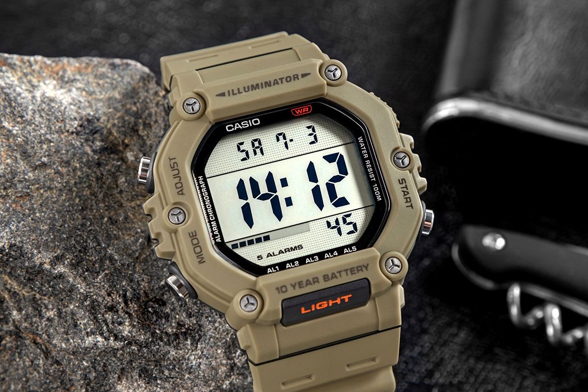 zegarek męski casio ae-1600h-5avdf + box