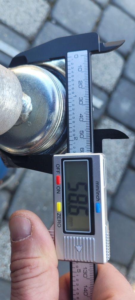 Anoda magnezowa gwint 58.5mm 2 1/4 cala  dl. 45cm