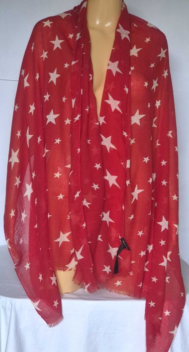 Massimo Dutti szal duży bawełna 182x83