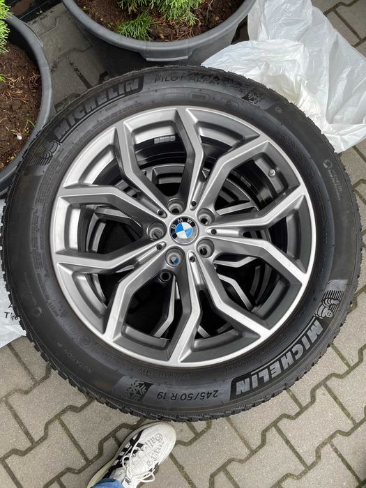 koła zimowe BMW X3 G01 X4 G02 245/50/19 RSC Michelin Alpin 5 7mm 2021