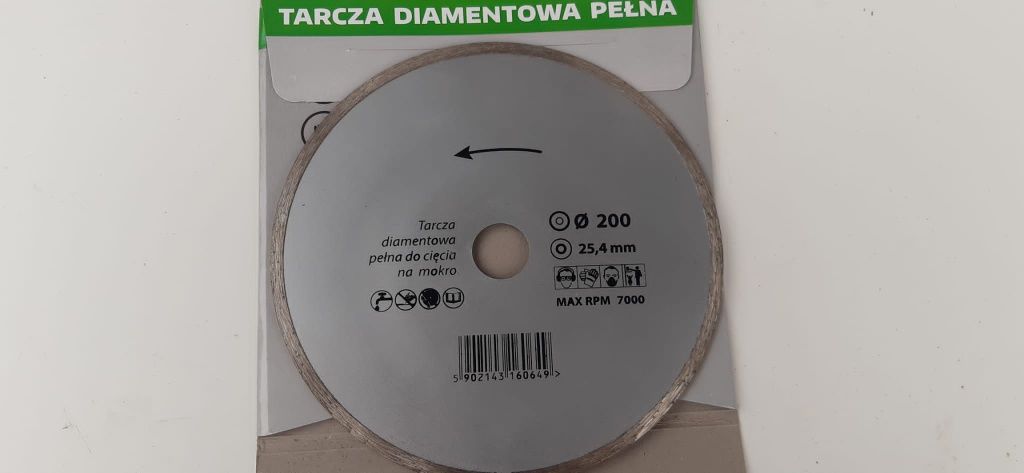 Tarcza diamentowa pełna