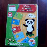 Puzzle Aprende as vogais com o Panda