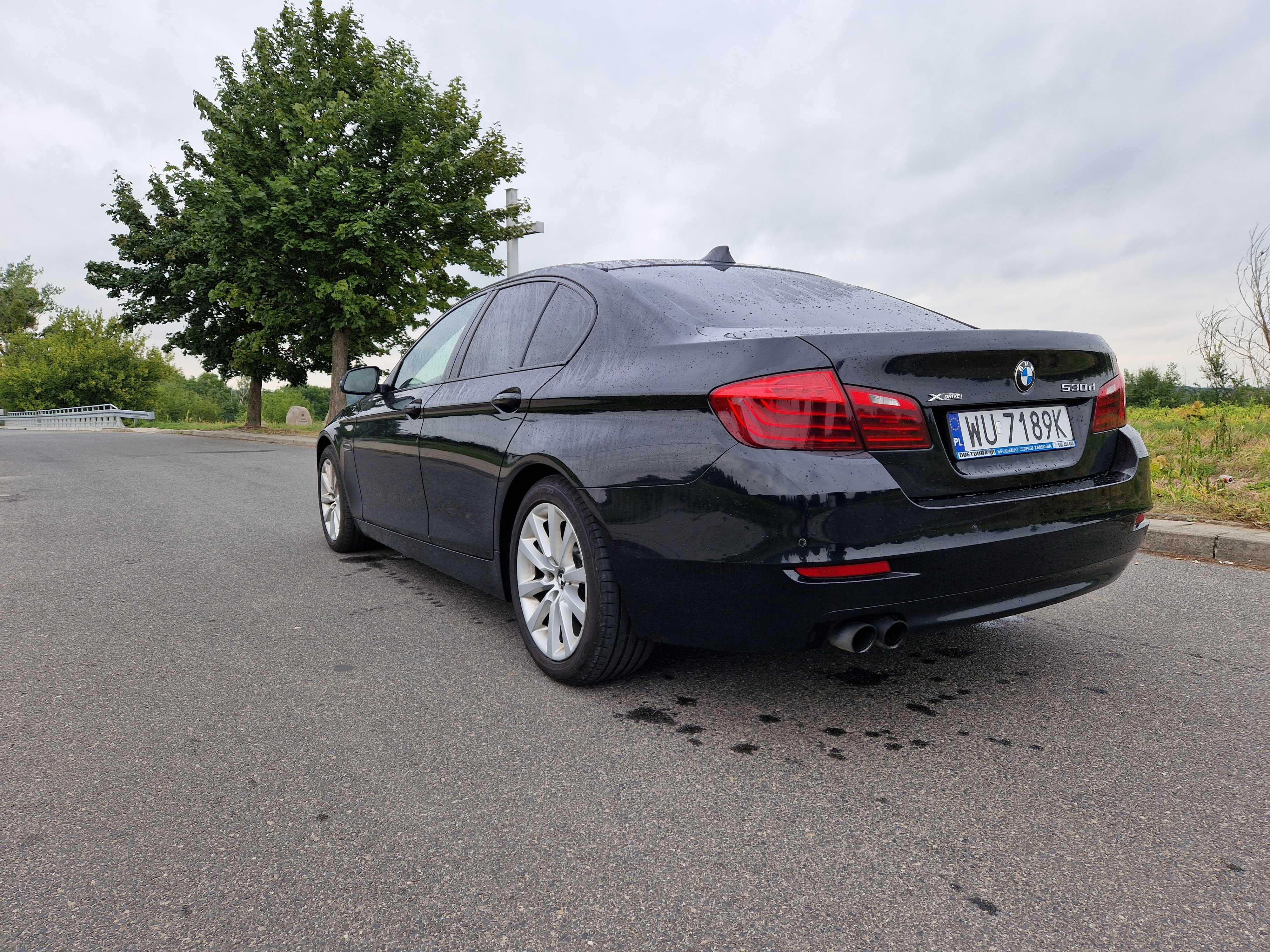 BMW SERIA 5 F10 530D  xDrive salon polska bezwypadkowy ZAMIANA