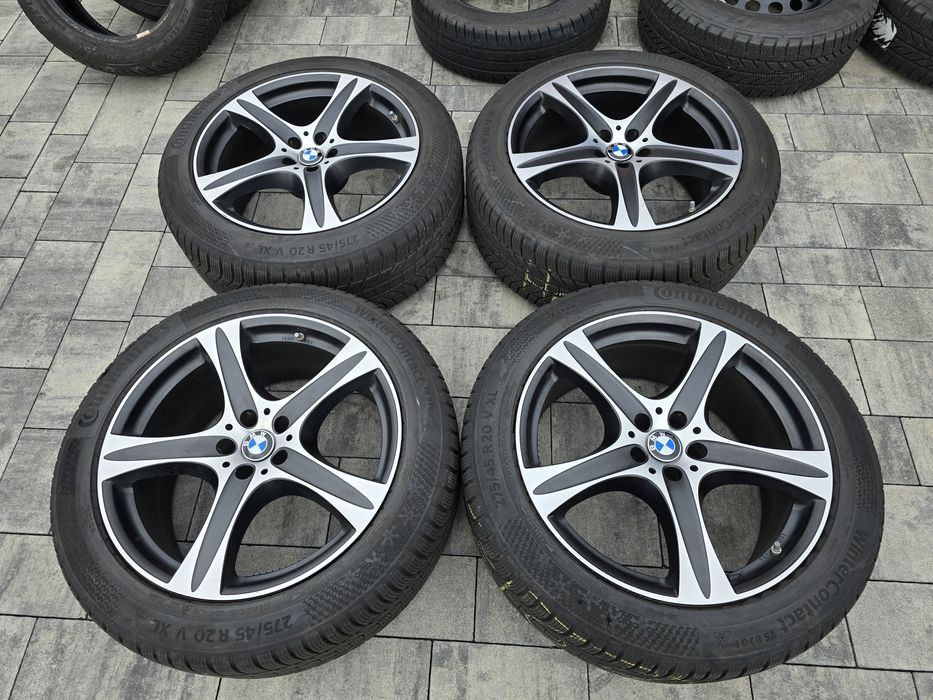 Koła ZIMA 20" 5x112 ET30 BMW X5 G05 X6 G06 Continental 2023r 7mm !