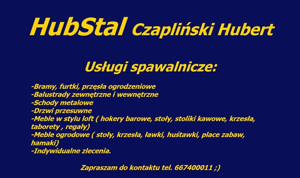 Usługi spawalnicze HubStal