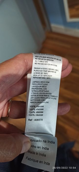 Macacão Lanidor novo Azul escuro c/ renda