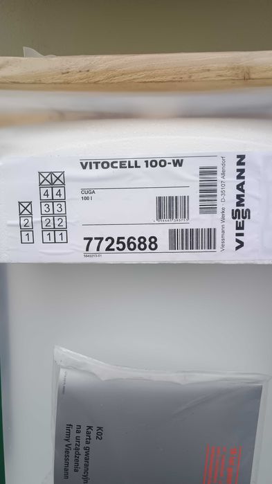 Zasobnik na wodę użytkową VITOCELL 100-W