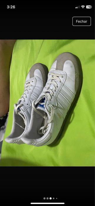 Adidaa samba blanche