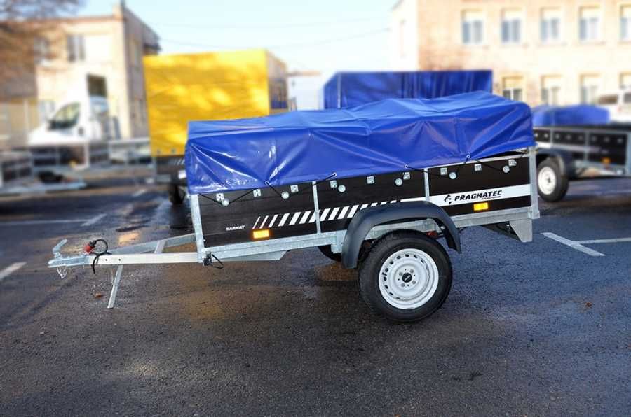 Легковой прицеп для бизнеса САРМАТ одноосный/ легковий причіп для авто