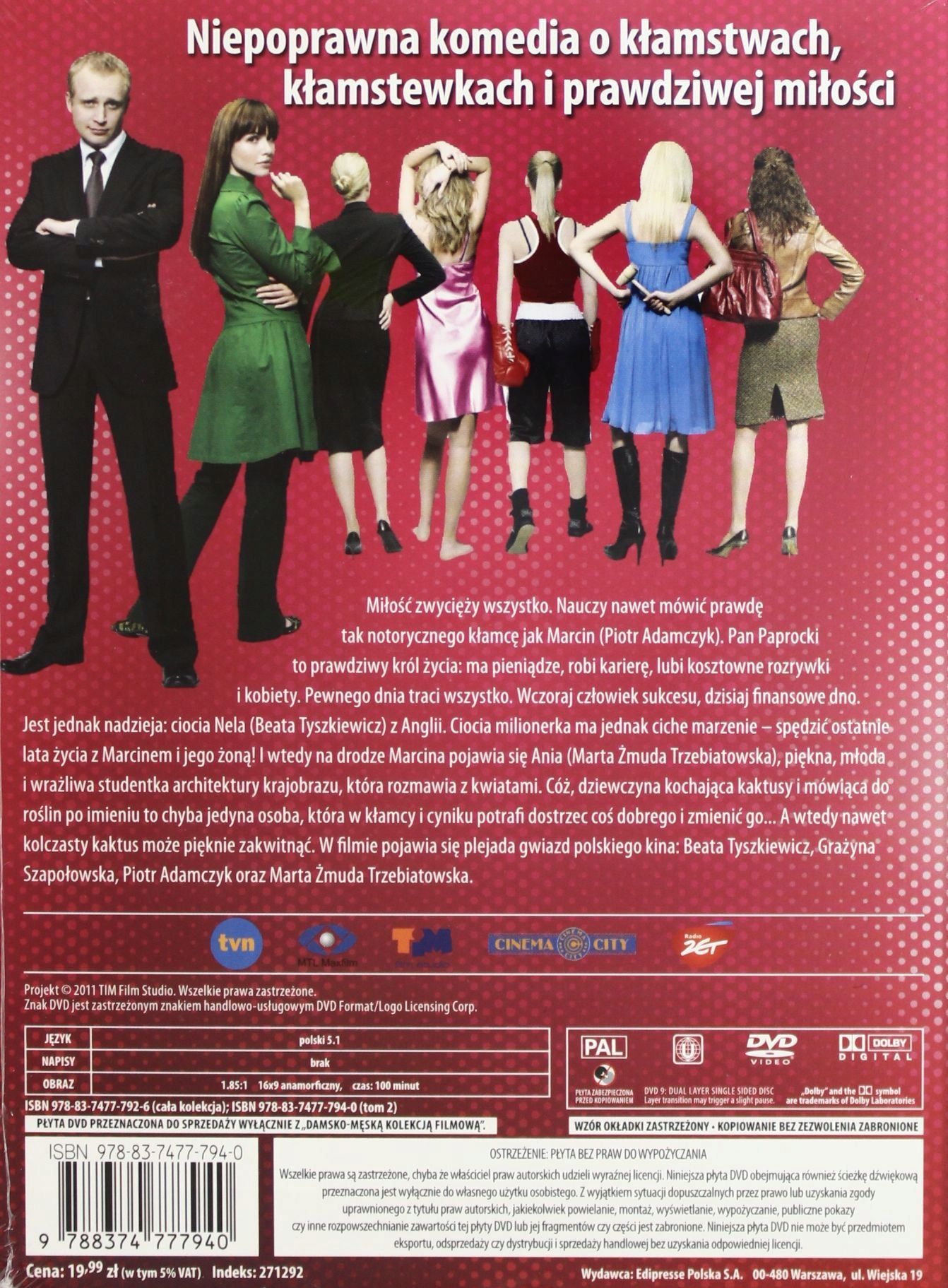 Film Nie Kłam Kochanie Płyta Dvd