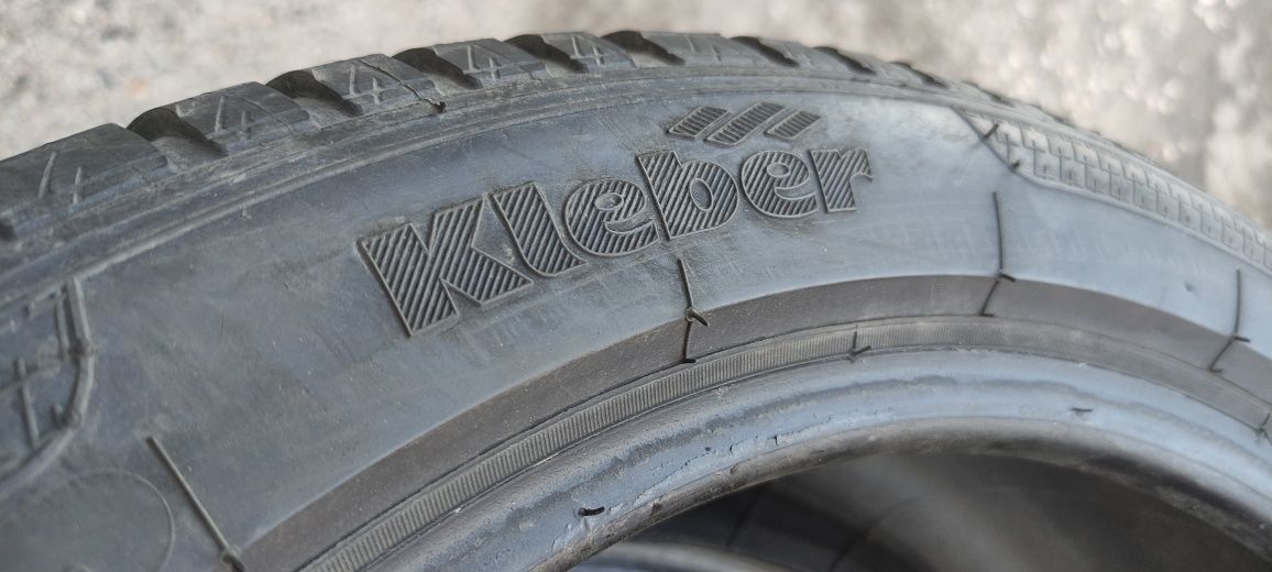 Opony zimowe z 2021r 5mm 205/50/17 Kleber 5N