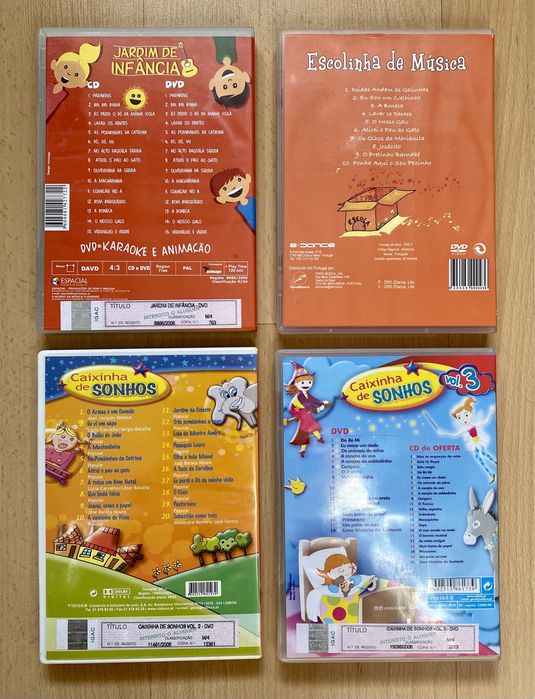 DVD’s Música Infantil
