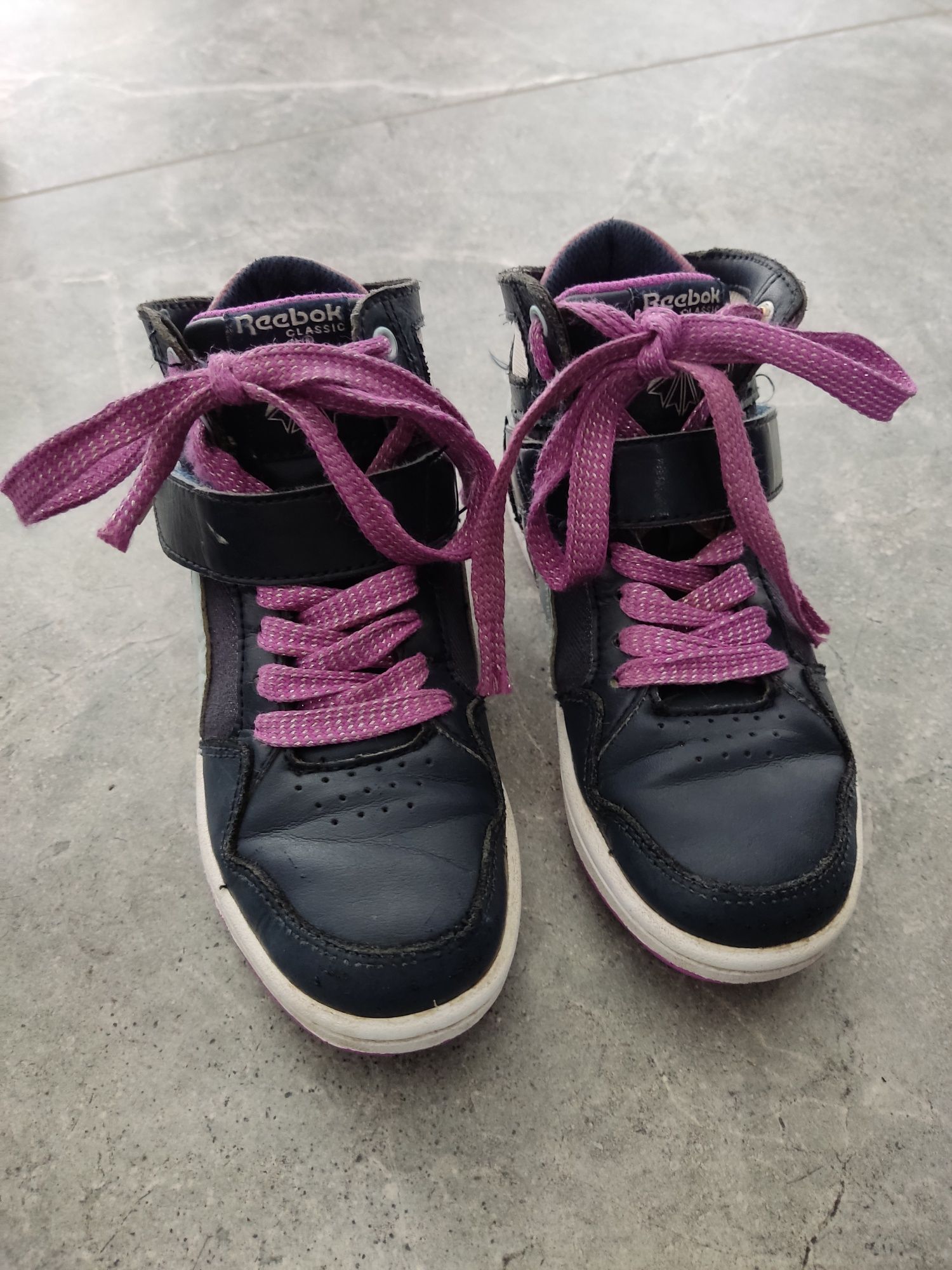 Buty jesienne wiosenne dziewczynki Reebok rozm.28 i Clarks rozm. 29