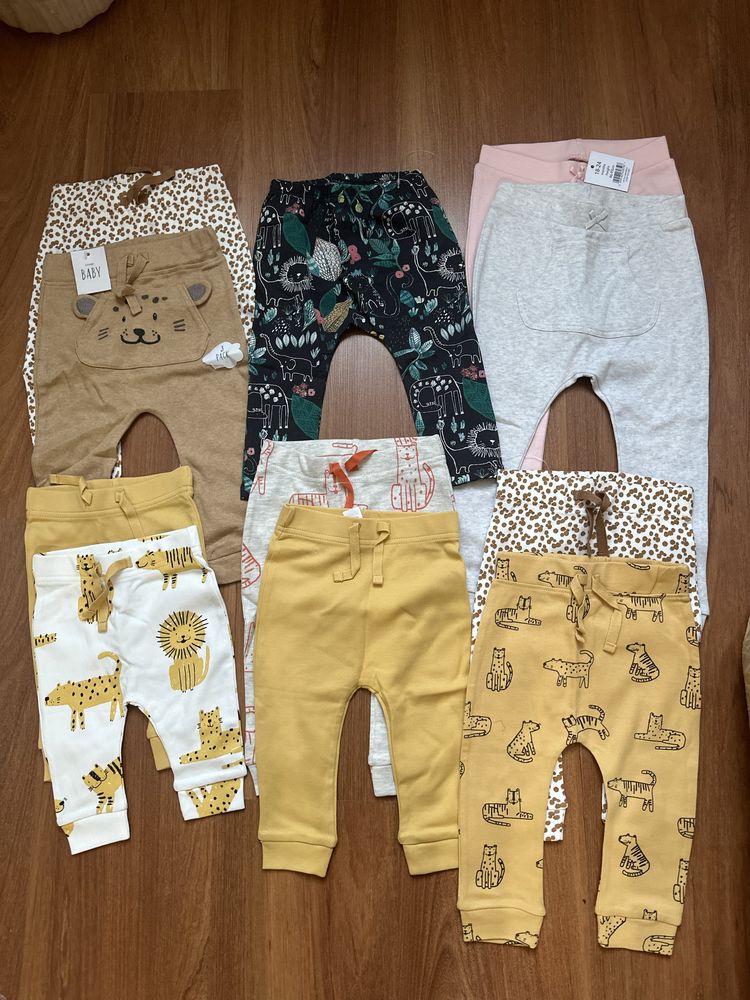 Хлопкові штани штанці для малюків 0-3 6-9 9-12 18-24 міс george