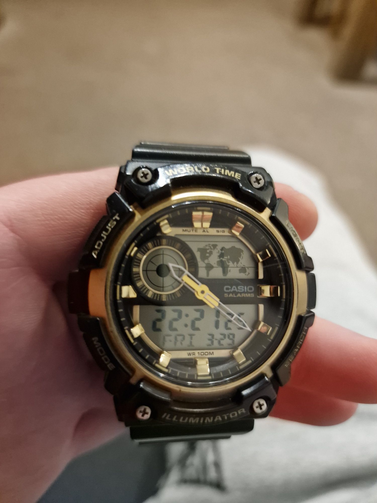 zegarek casio aeq 200w