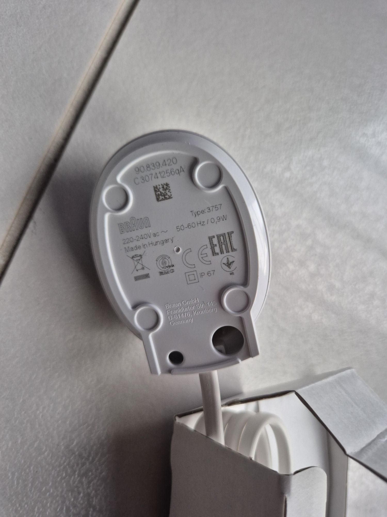 Ładowarka do szczoteczki Braun nowa