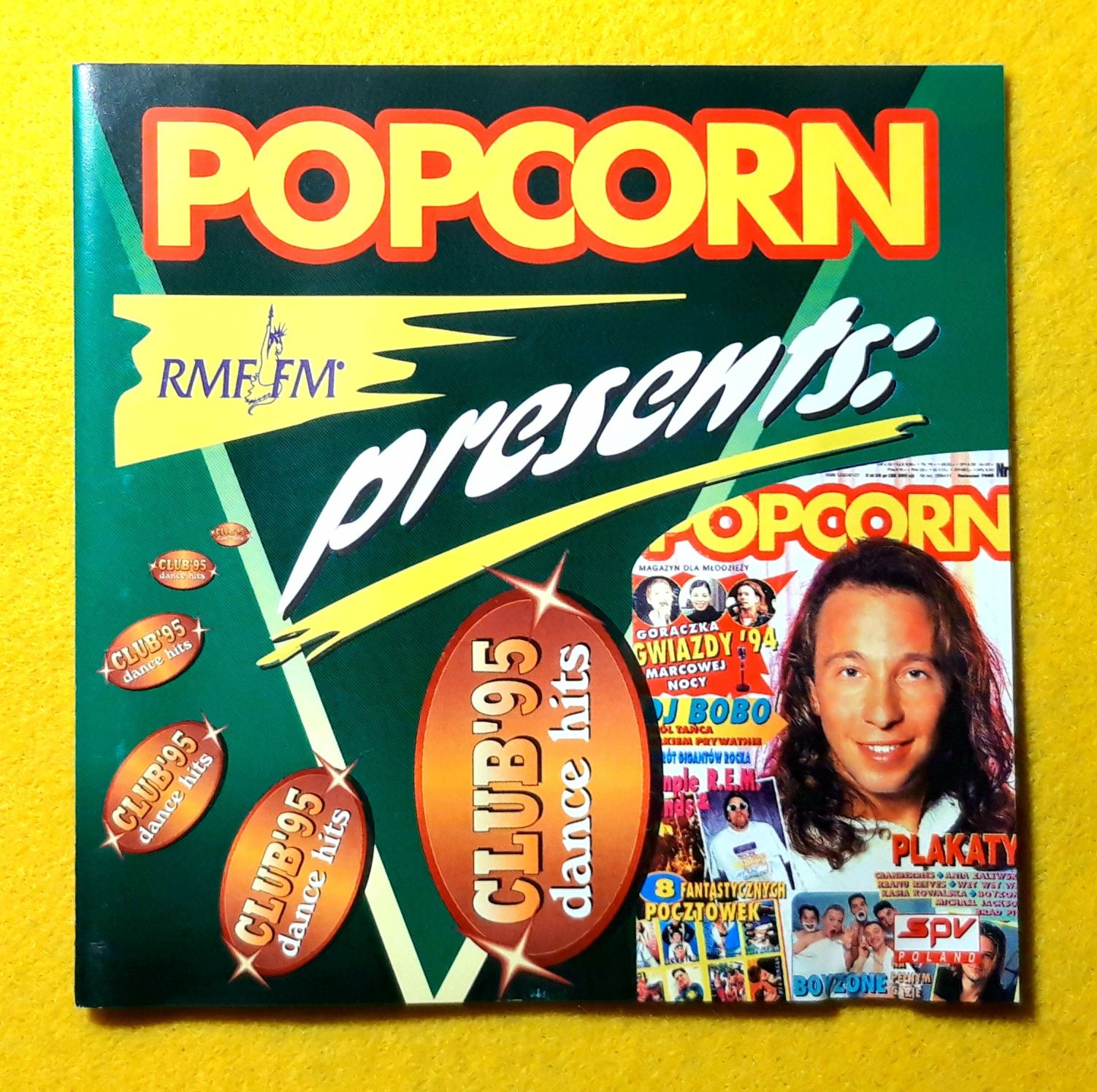 Popcorn Presents: Club '95 Dance Hits (CD, 1995)