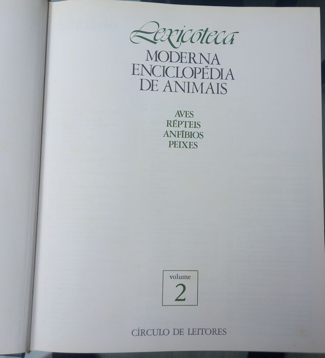 Moderna enciclopédia de animais lexicoteca