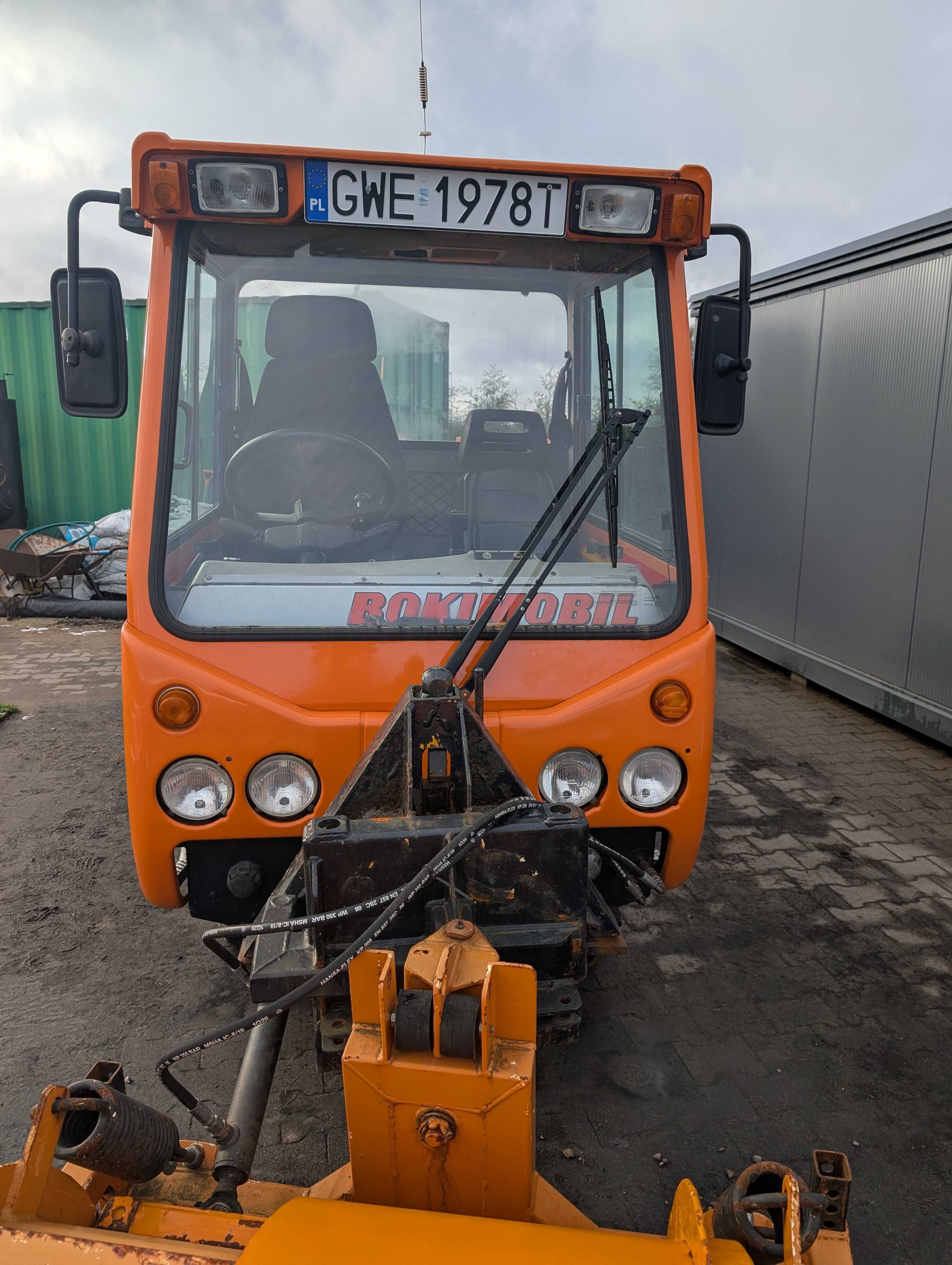 Multicar Kiefer Bokimobil HY1251S 4X4 Wywrotka Pług Piaskarka