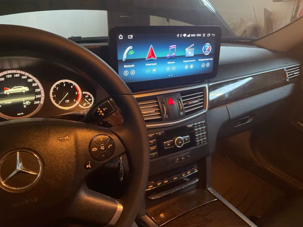 Магнітола Mercedes w212 e212  s204 c204 w204 w205 w207carplay