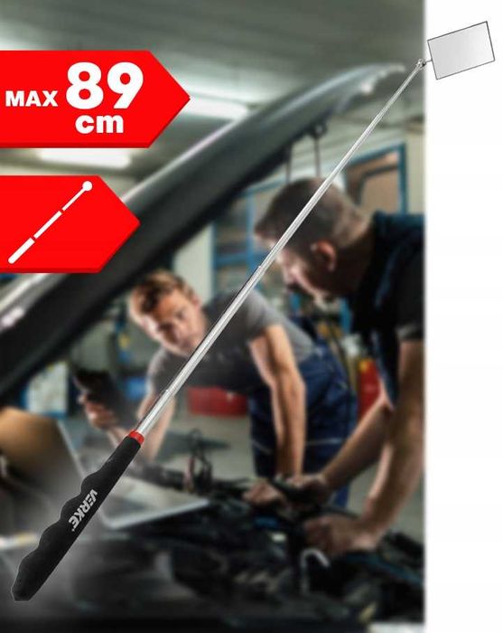 Lusterko teleskopowe inspekcyjne warsztatowe lustro kominiarz