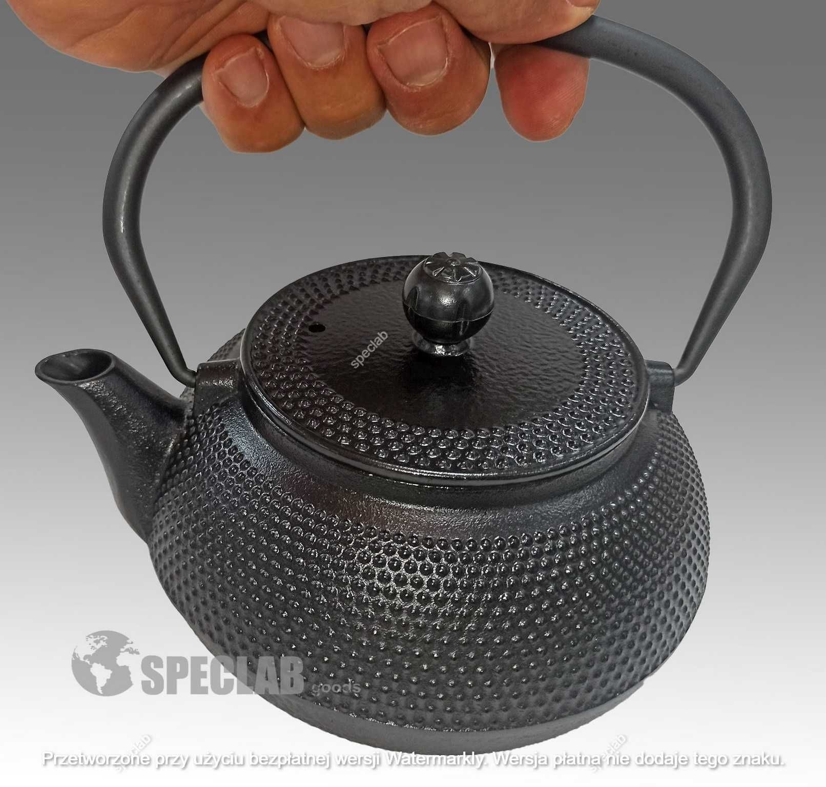 Czajniczek żeliwny , imbryk zaparzacz do herbaty 800ml