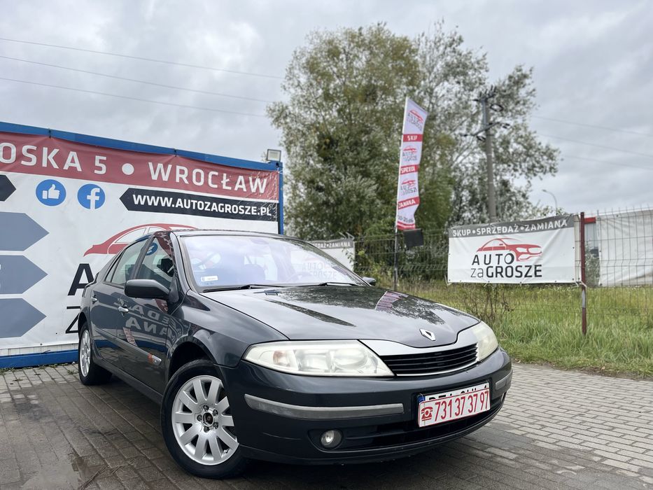 Renault Laguna 1.6 Benzyna+LPG//Alufelgi//Długie opłaty//Zamiana