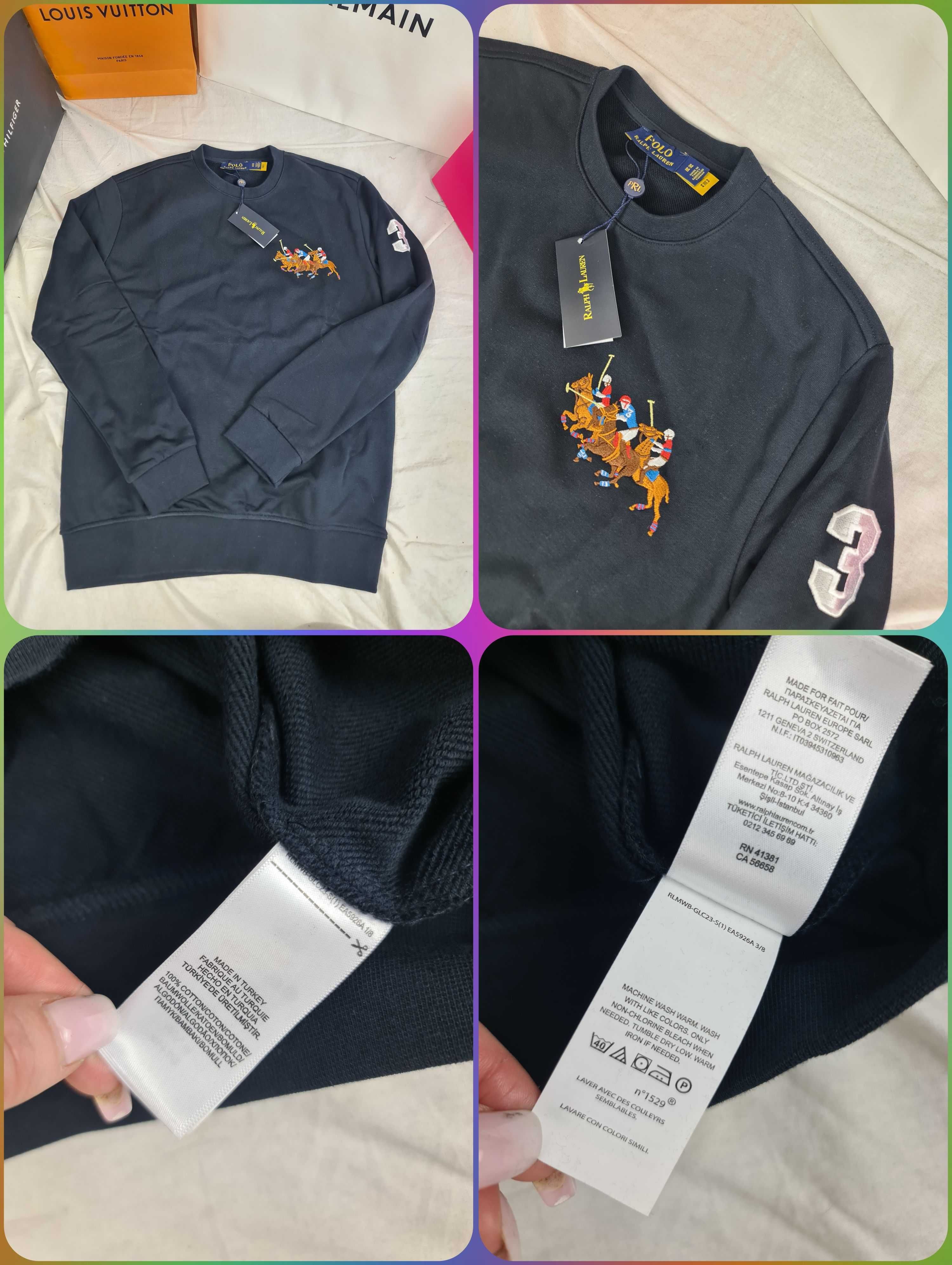 Bluza męska ralph lauren maly znaczek ax logowane Armani OUTLET