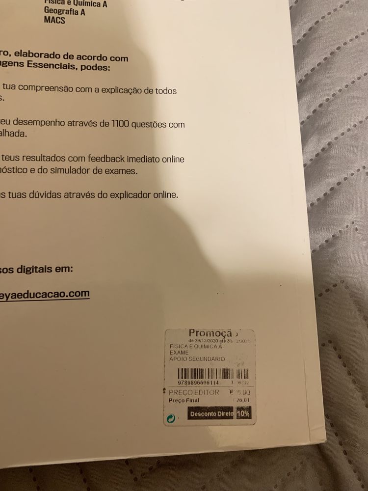 Livro exame físico química