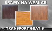Brama uchylna 230x200 bramy garażowe, bramy na wymiar transport GRATIS