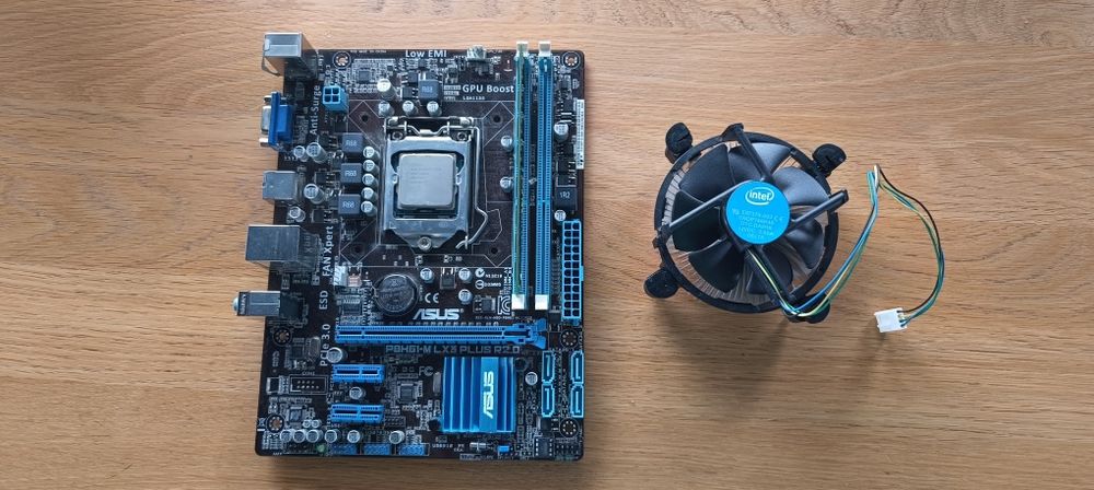 Płyta główna i7 pamięć RAM 8 GB DDR3 radiator chłodzenie