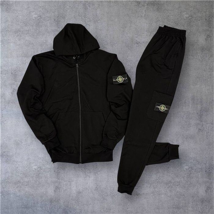 Спортивний Костюм Stone Island демісезон/ стонік зіпка + штани