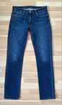 Продам чоловічі джинси Levis 511 темно-сині Slim Fit W34 L34