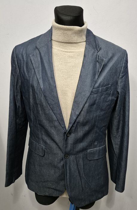G STAR RAW roz. 48 M blazer męski logowany Bawełna