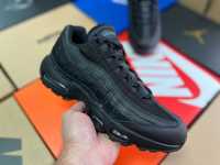 Кросівки Nike Air Max 95 Essential чорні шкіряні CI3705-001