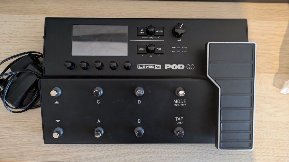 Pedaleira Line6 Pod Go como nova