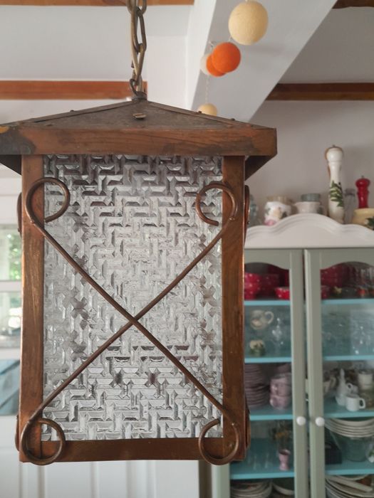 Lampa-miedź ,mosiądz