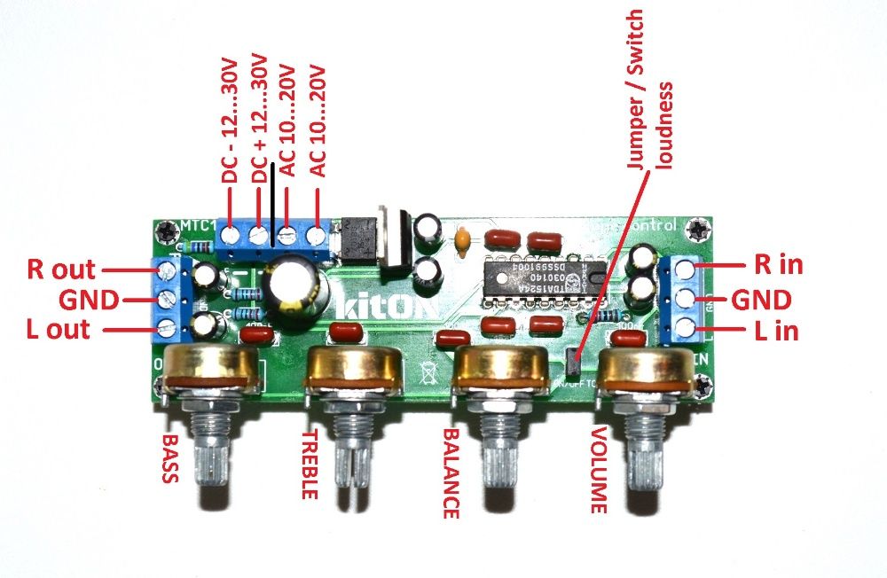 Темброблок TDA1524