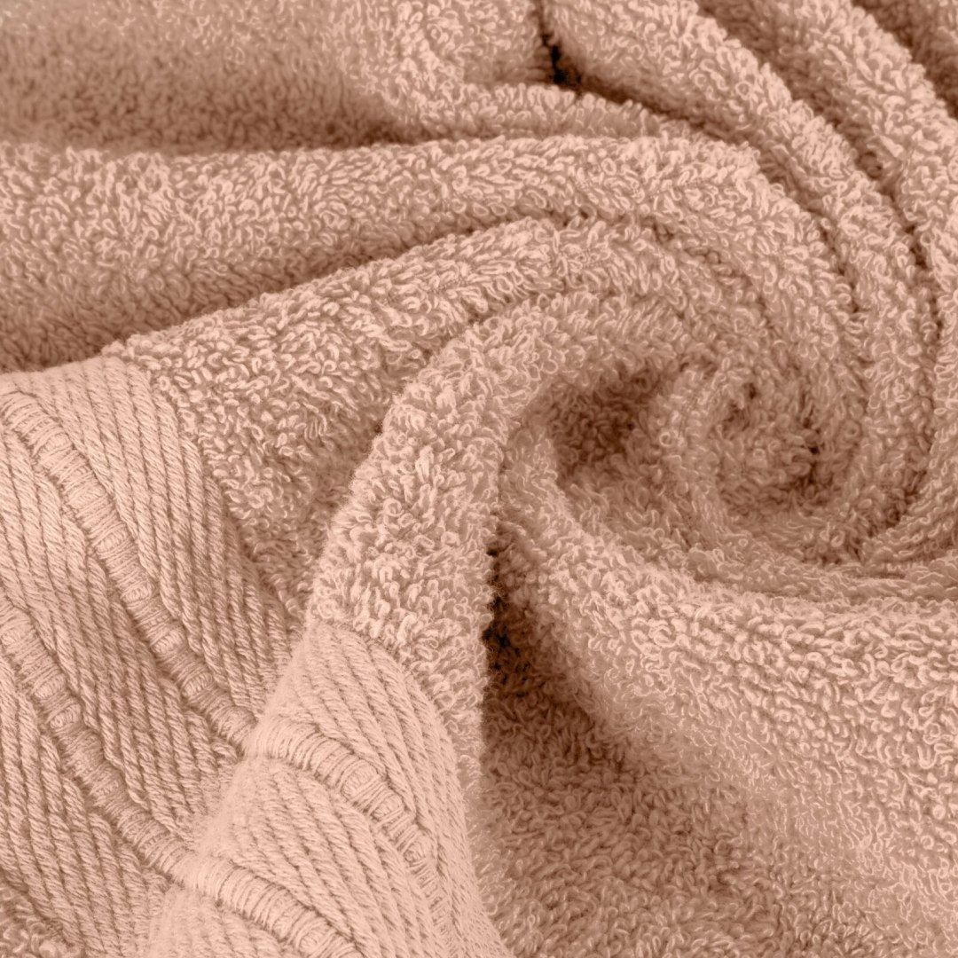 Ręcznik Kaya 70x140 pudrowy frotte 500g/m2