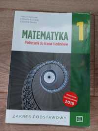 Podręcznik+zbiór zadań matematyka 1 pazdro