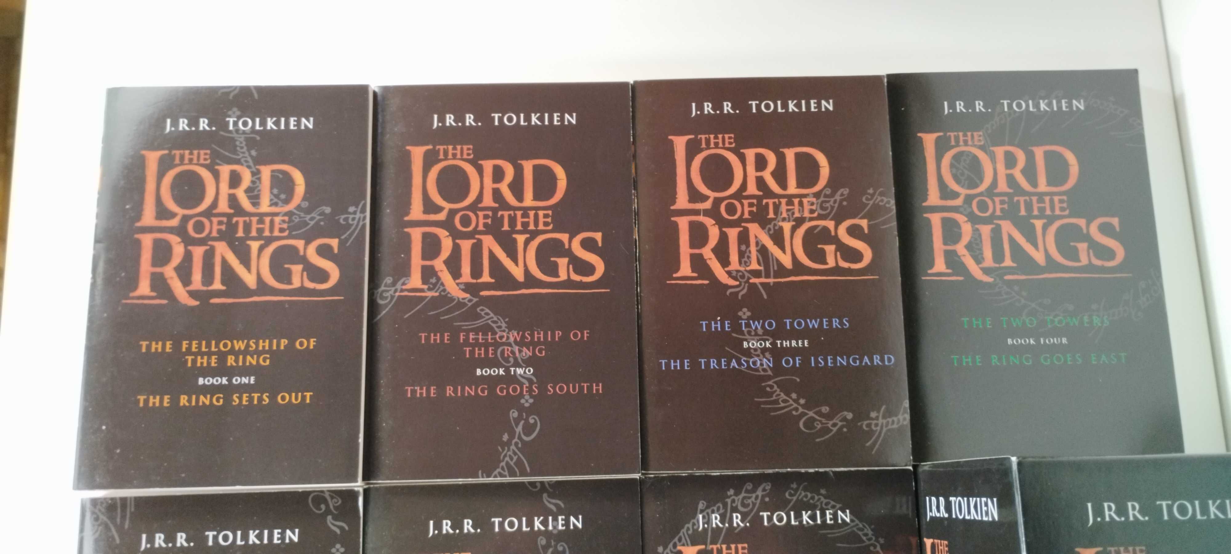 The Lord of the Rings: Tolkien - 7 volumes com caixa