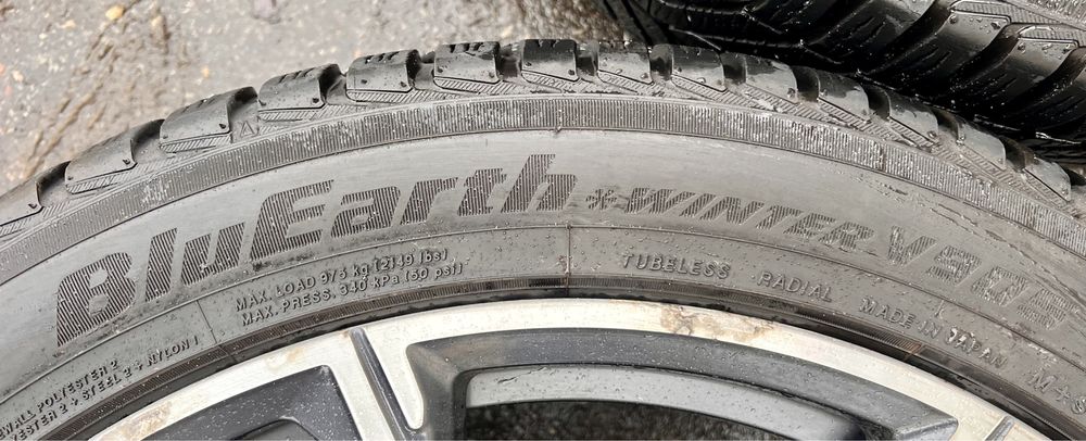 5-112 R21 BMW X5 4 шт 275/40-315/35 R21 Yokohama Blu Earth Winter 905