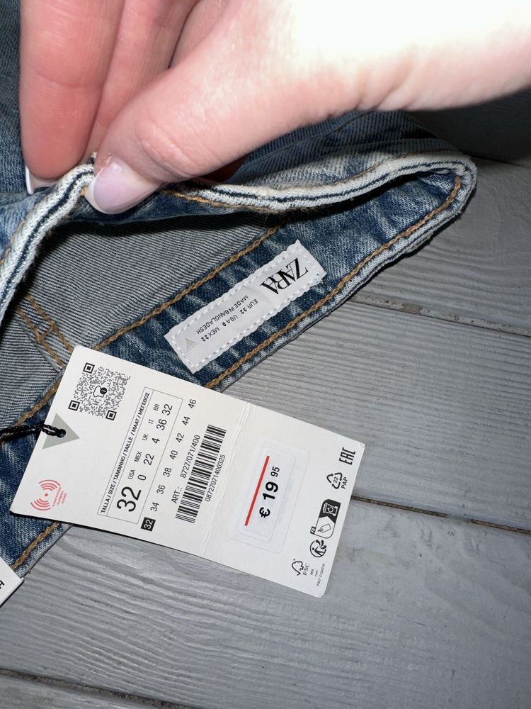 Джинсові шорти Zara Mom Fit