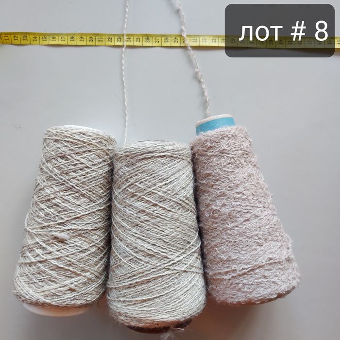 Продам набор пряжи бобинной Италия